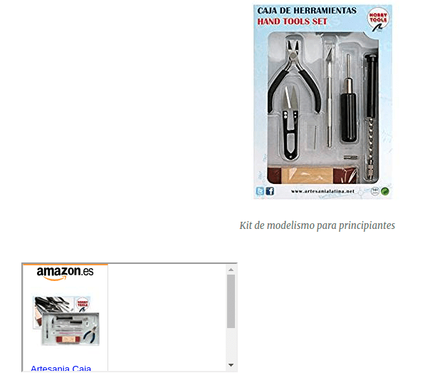Vista de los anuncios de amazon con un scroll que entorpece la navegabilidad en la web. Si quieres quitar scroll iframe sigue leyendo.